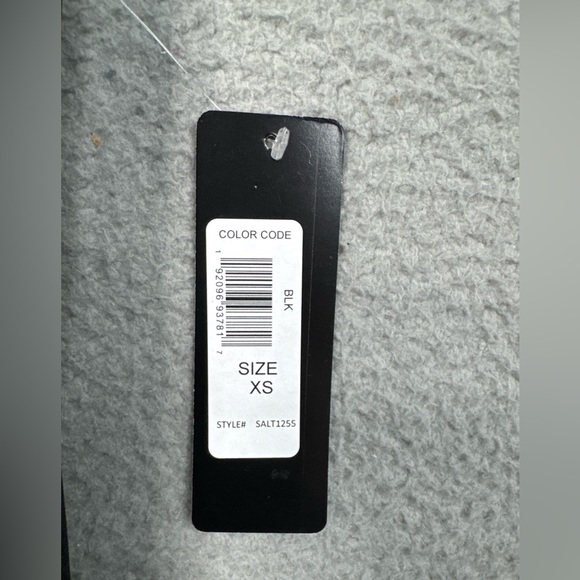 BEBE Black Keyhole Halter Scrunch Mini Dress Sexy Club Women’s XS NWT - Picture 12 of 16